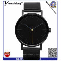 Yxl-308 Personalizar Logo Japan Movt Quartz Couro Strap Brand moda Casual Homens Relógios Mulher